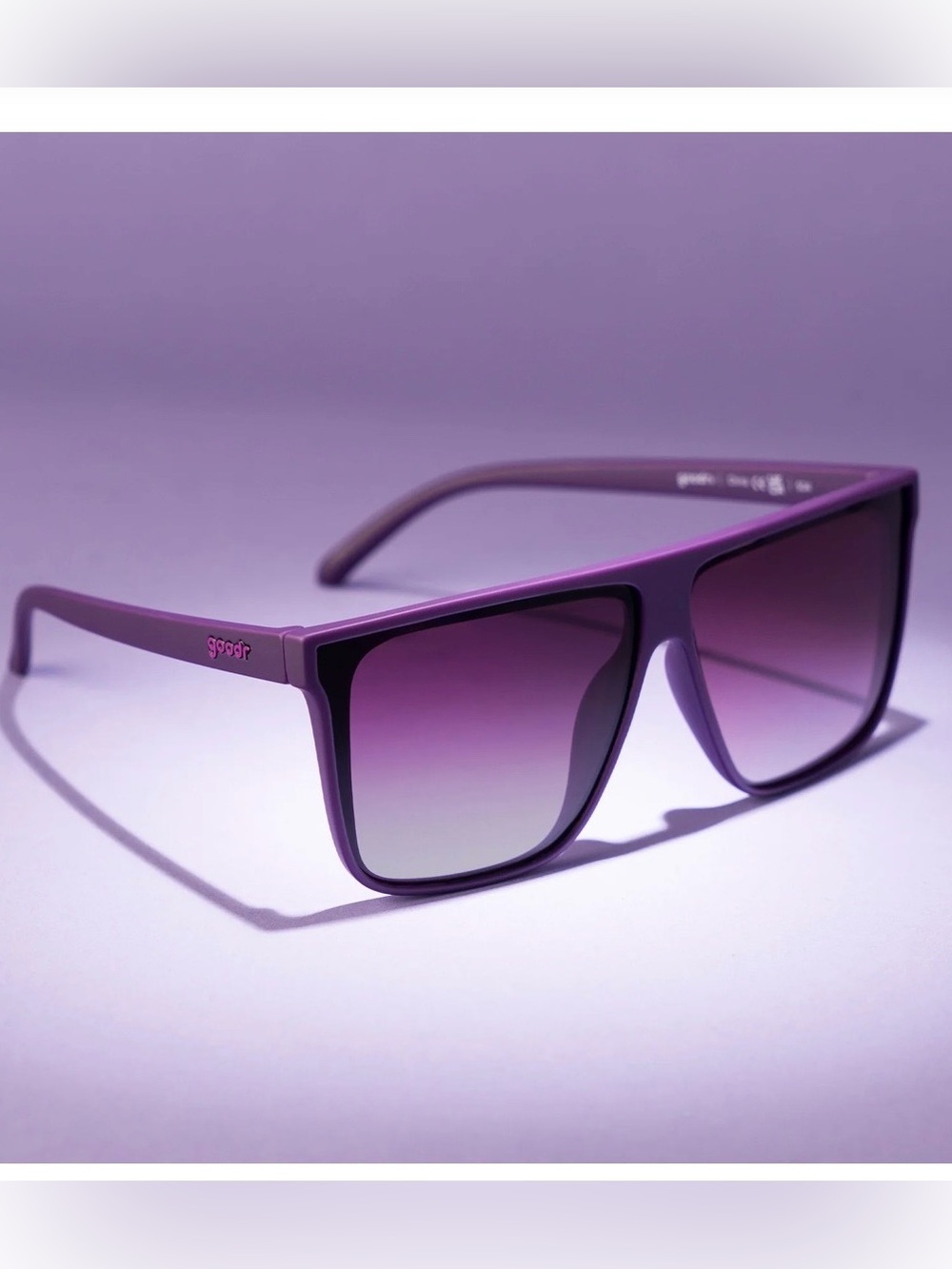 👾 Purple Men's Sunglasses - Stylish Square Frame